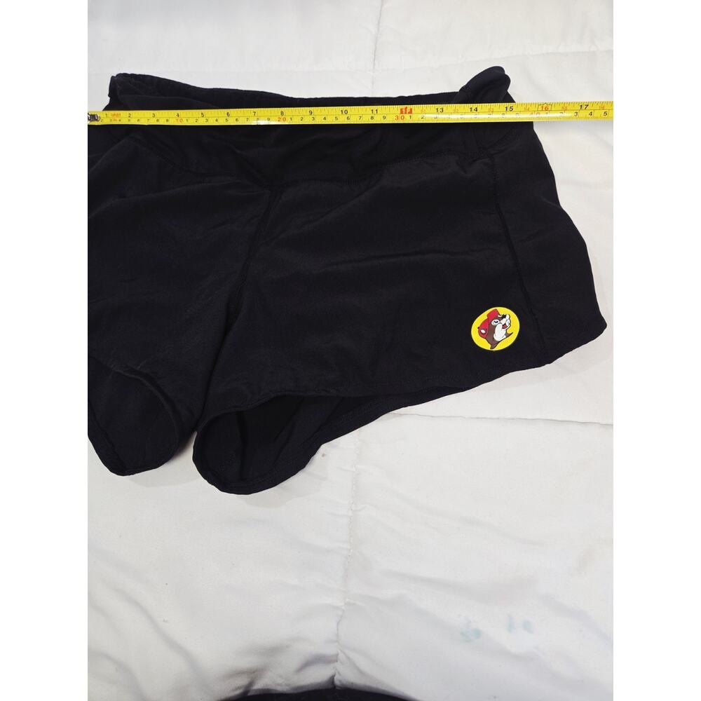 Bucees Buc-ees Lulu Style Shorts Sz L Running Active Gym Walk Women’s Training - Picture 2 of 10